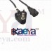 OkaeYa 3 Pin 15 Meters Power Cable for PC's, Projectors and More